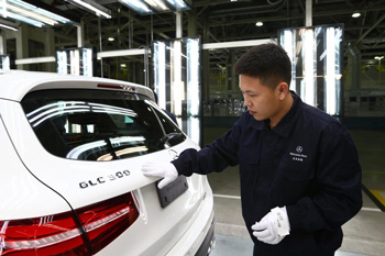 Mercedes startet die Produktion des neuen GLC in China