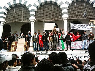 Sit-in in Tunis
