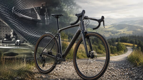 Benotti Gravelbike zwischen Carbontechnik und Schotterpiste