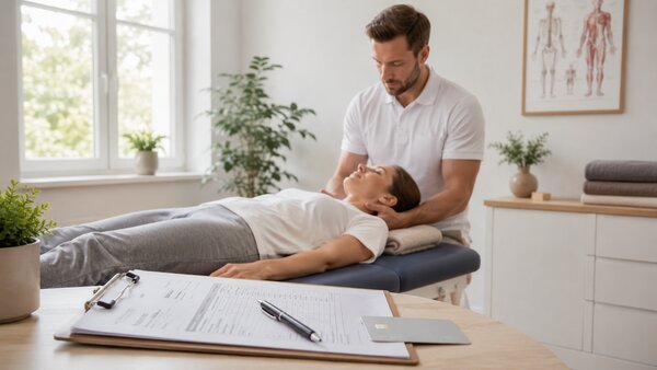 Osteopathische Behandlung und Unterlagen zur Kostenerstattung durch die Krankenkasse