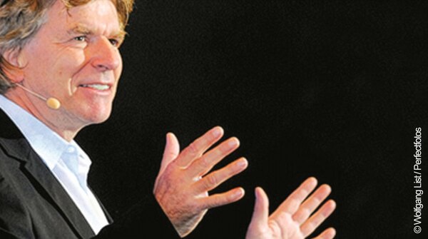 Dieter Lange bei einem Vortrag als Coach und Keynote Speaker