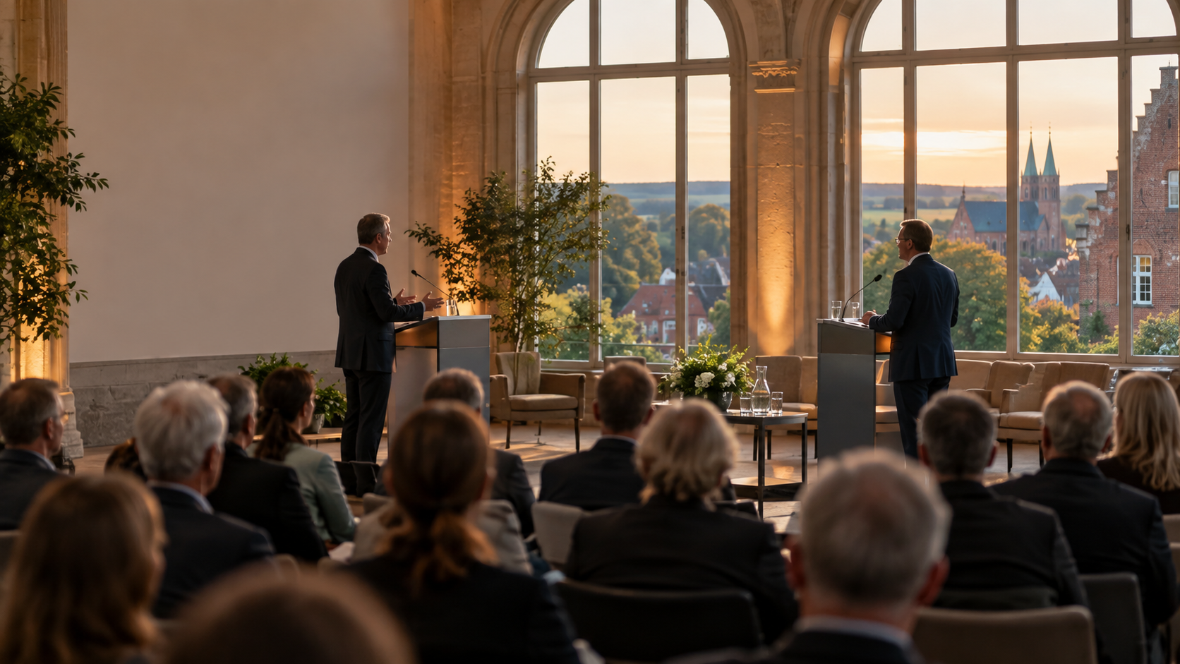 Landratswahl Helmstedt 2026: Wendt und Schneider im Rededuell