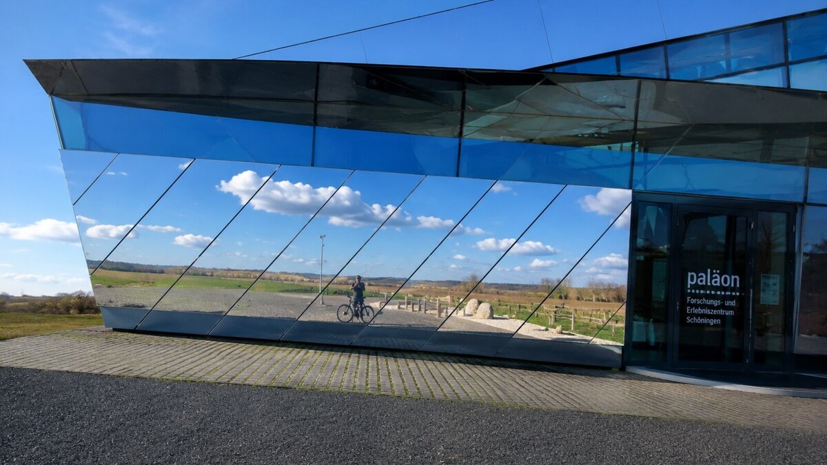 Außenansicht des paläon bei Schöningen