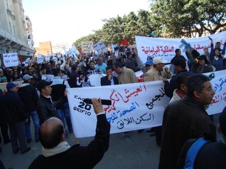 Demonstrationen im März 2011