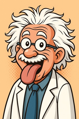 Albert Einstein steckt nun dem CERN die Zunge raus