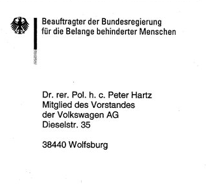 Peter Hartz - Mobbing bei Volkswagen gedultet