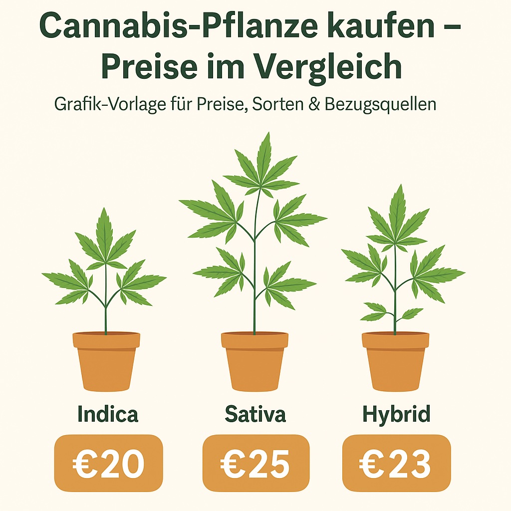 Cannabispflanze kaufen Preivergleich