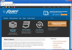 In der modernen webseitenerstellung ist jQuery als Framework der Standard und ein unbedingtes MUSS